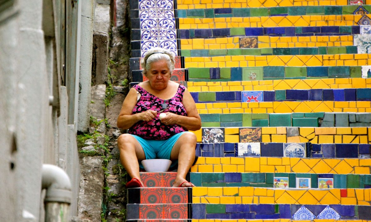 Jorge Selarón's tribute to the Brazilian people: The Escadaria Selarón