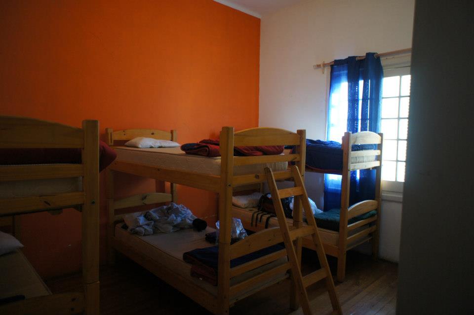 Bright and spacious dorm rooms at Pocitos Hostel