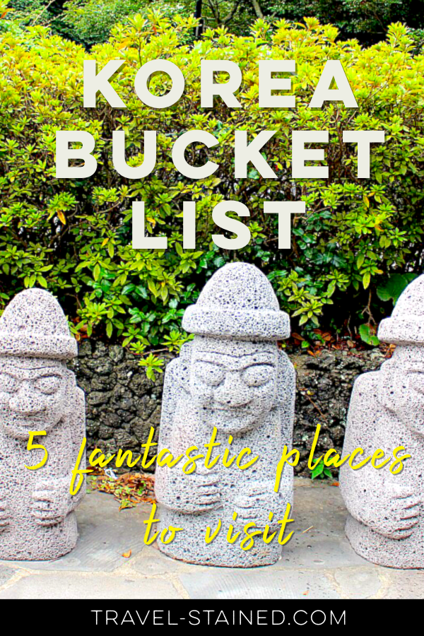 Korea bucket list
