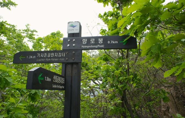 hiking in korea | hyangnobong peak