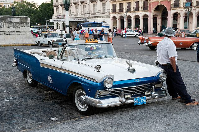 "Oldtimer of Cuba," by Alexander Schimmeck, CC Attribution