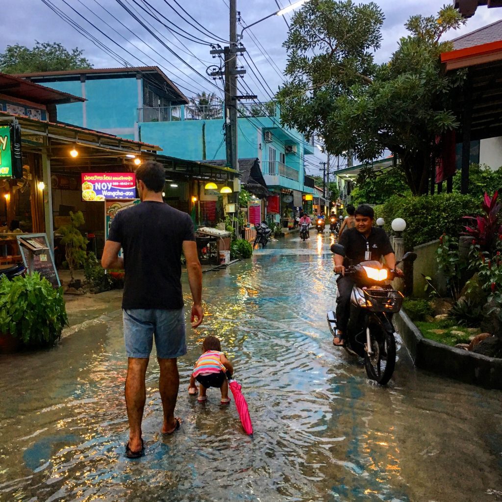 koh lipe flooded streets in september