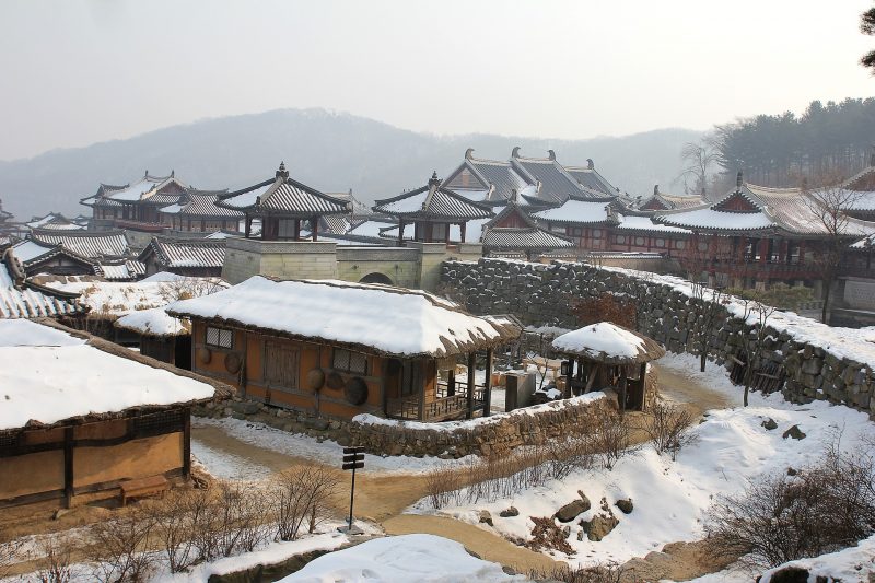 winter in korea