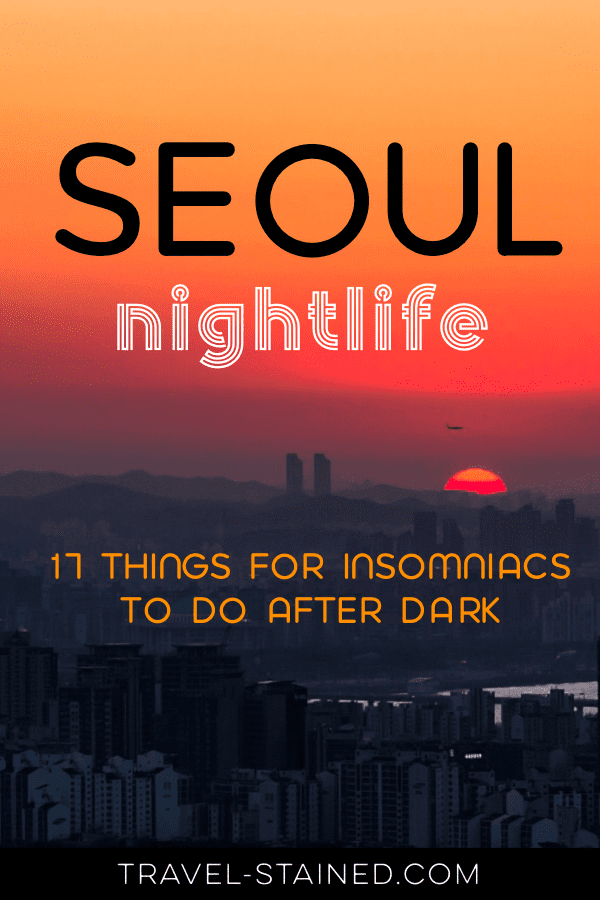 Seoul at Night - Pinterest