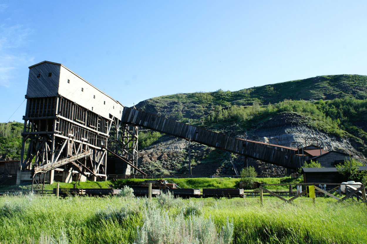 the atlas coal mine in drumheller
