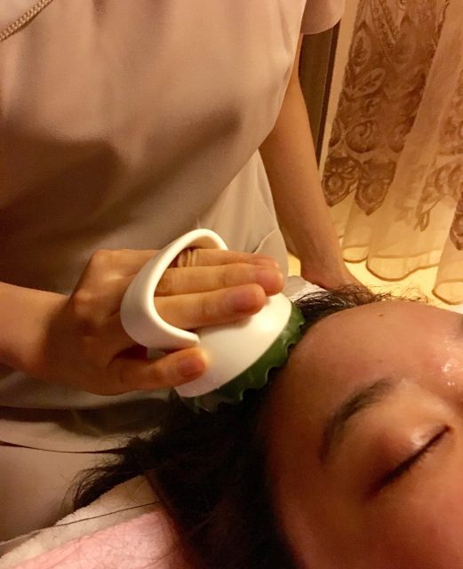 facial in seoul | scalp massage