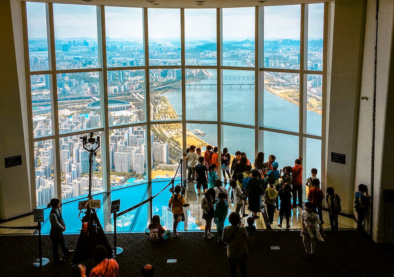 indoor attractions in seoul | seoul sky observatory