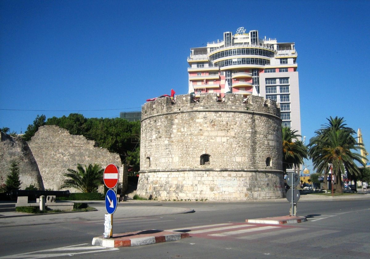 venetian tower of durres, albania