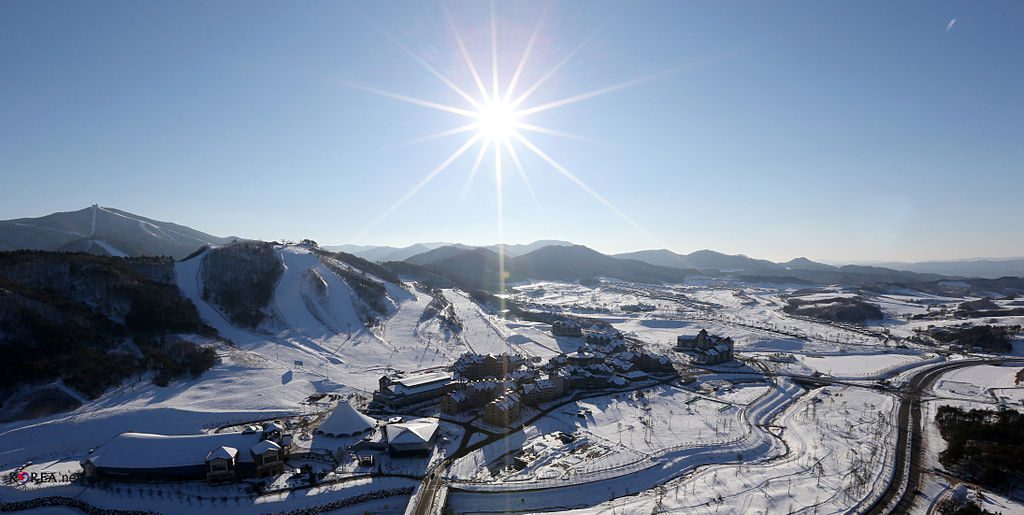 korea in january | pyeongchang winter landscape