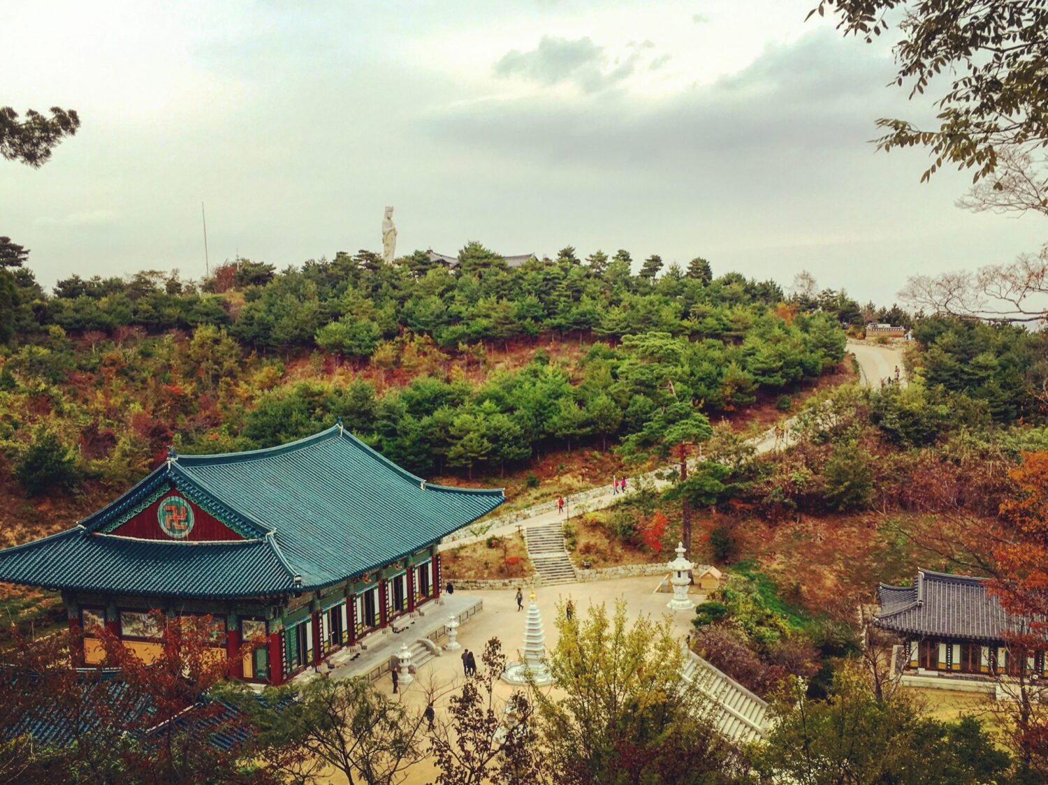 korea in october | Naksansa temple in autumn