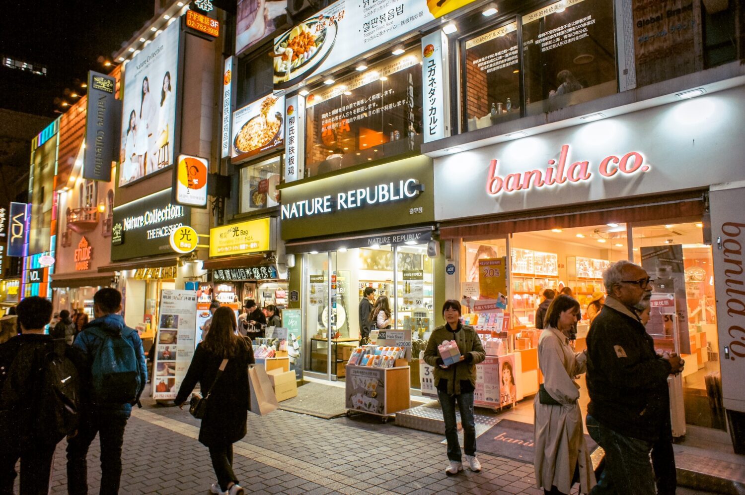 k-beauty stores in myeongdong korea