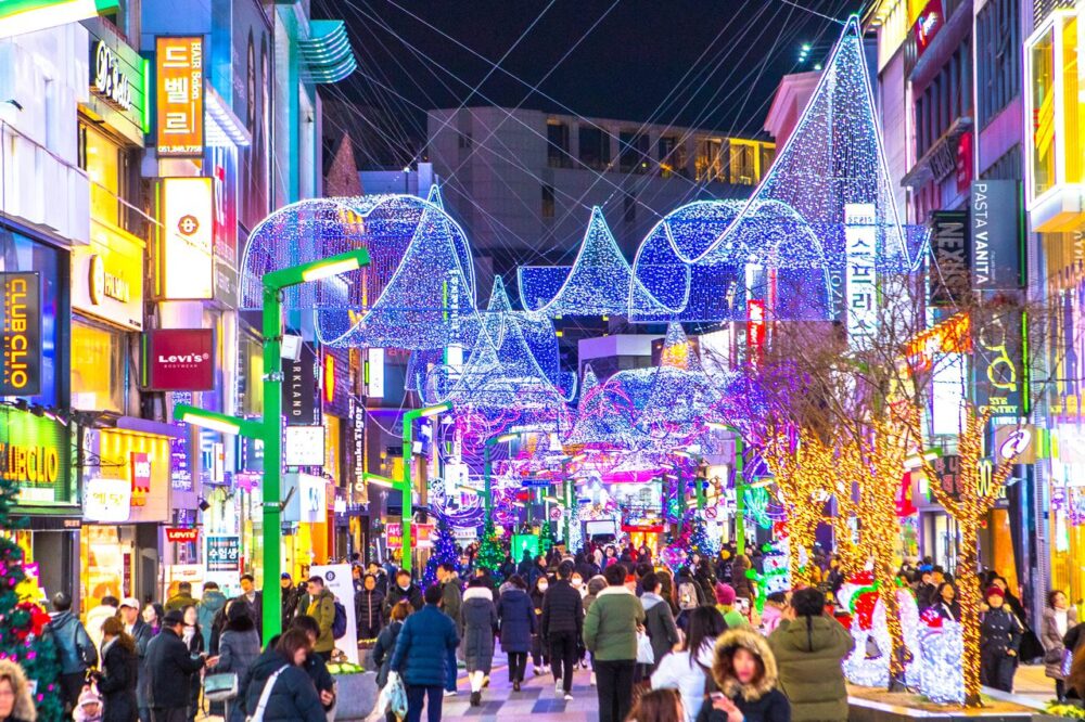 december in Korea | haeundae light festival