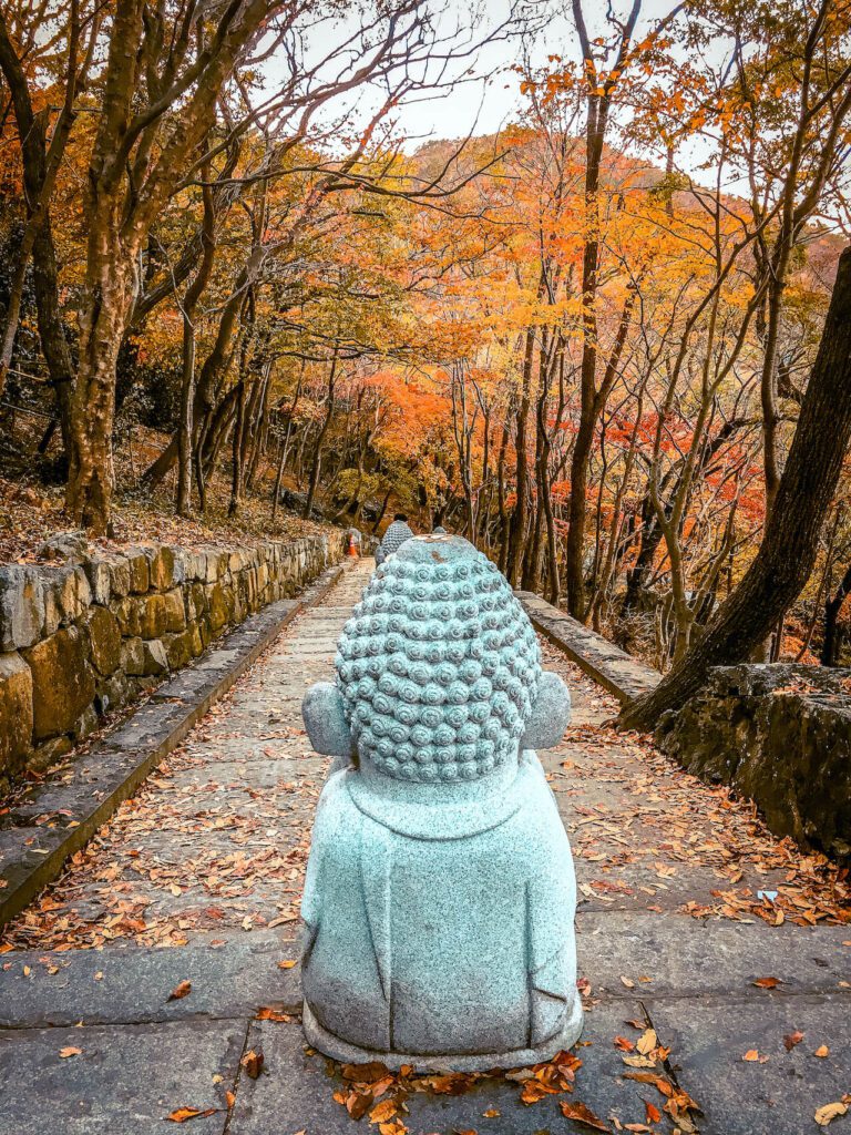 hyangiram hermitage (향일암) in autumn