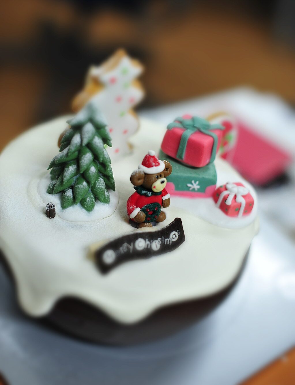 korean christmas traditions: christmas cake