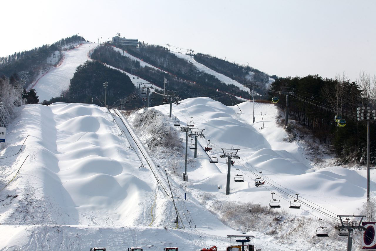 winter in korea | welli hilli ski resort