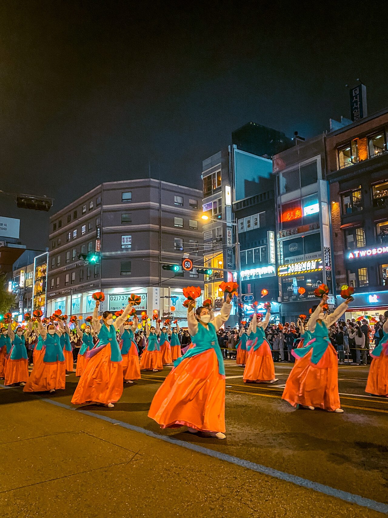 lotus lantern parade in seoul
