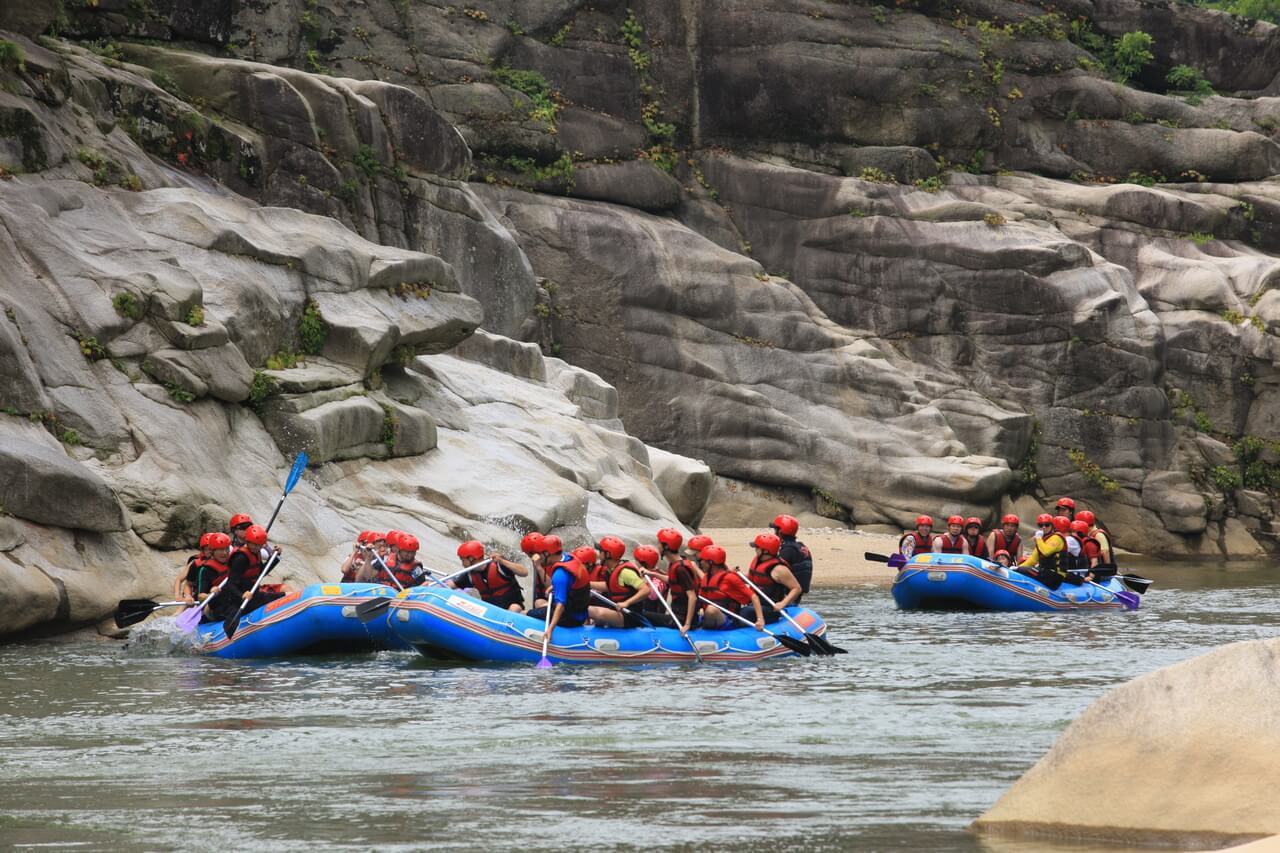 summer in korea | rafting