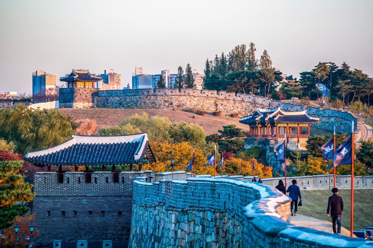 korea in october | suwon hwaseong fortress