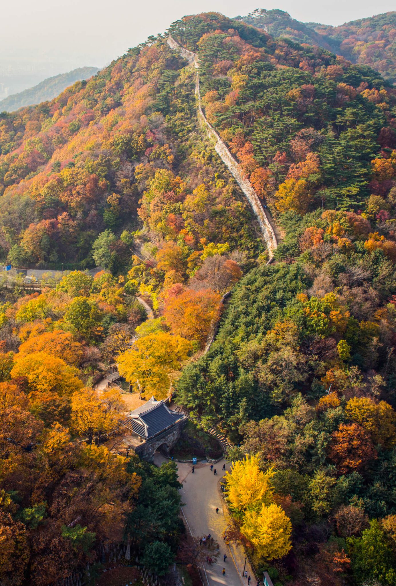 autumn in Korea | namhansanseong fortress