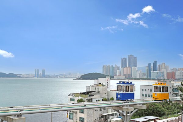 blue line park | haeundae sky capsule busan