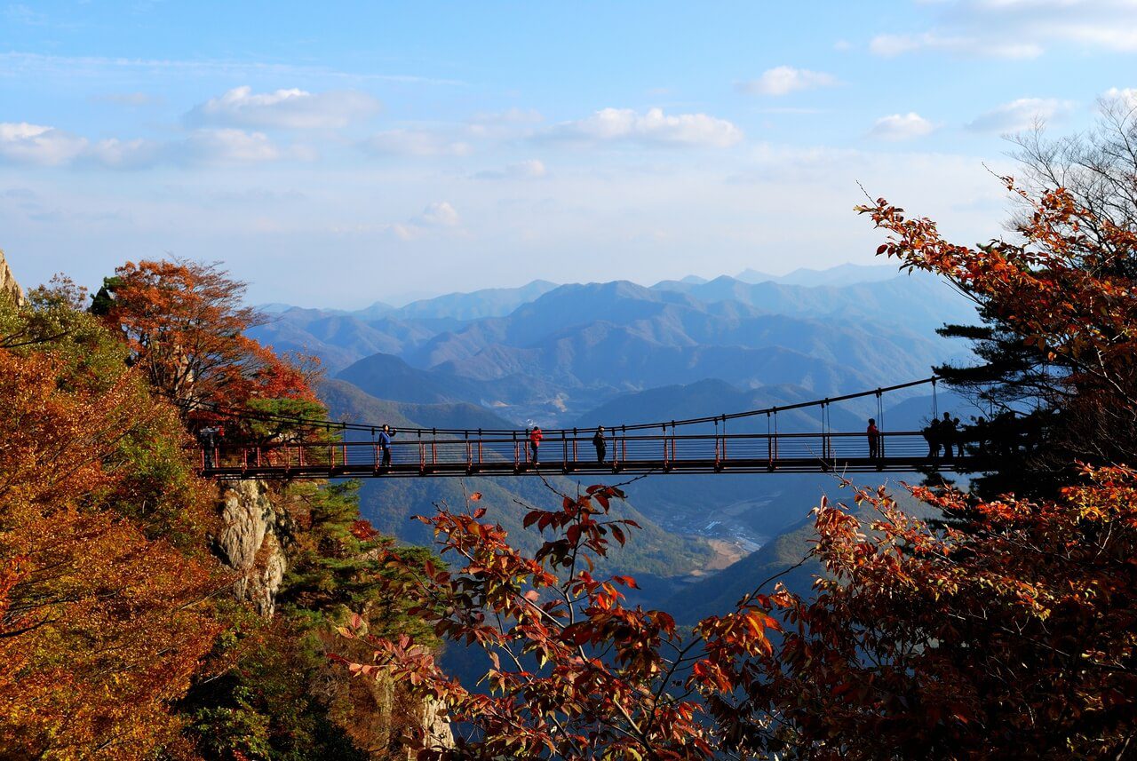 autumn in korea | daedunsan provincial park