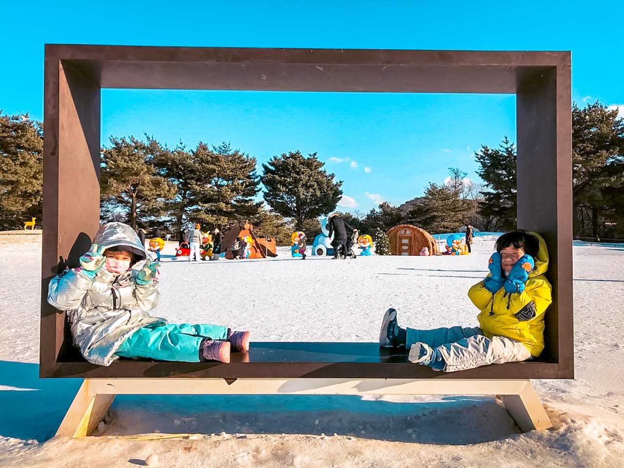 december in korea | snowy land vivaldi park