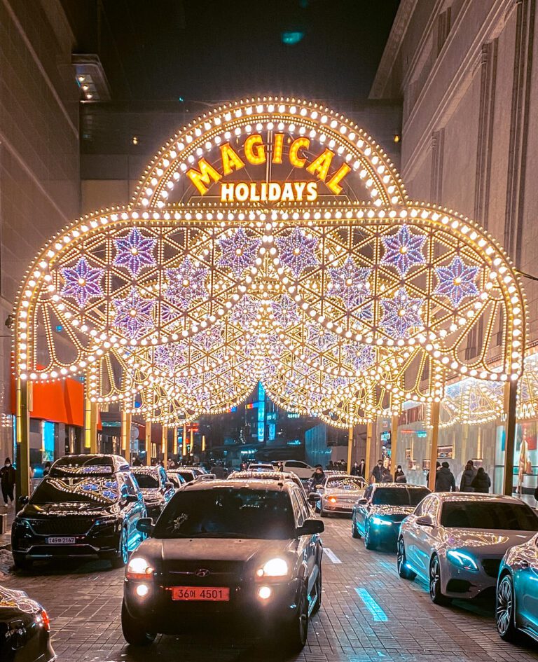 korea in december | myeongdong