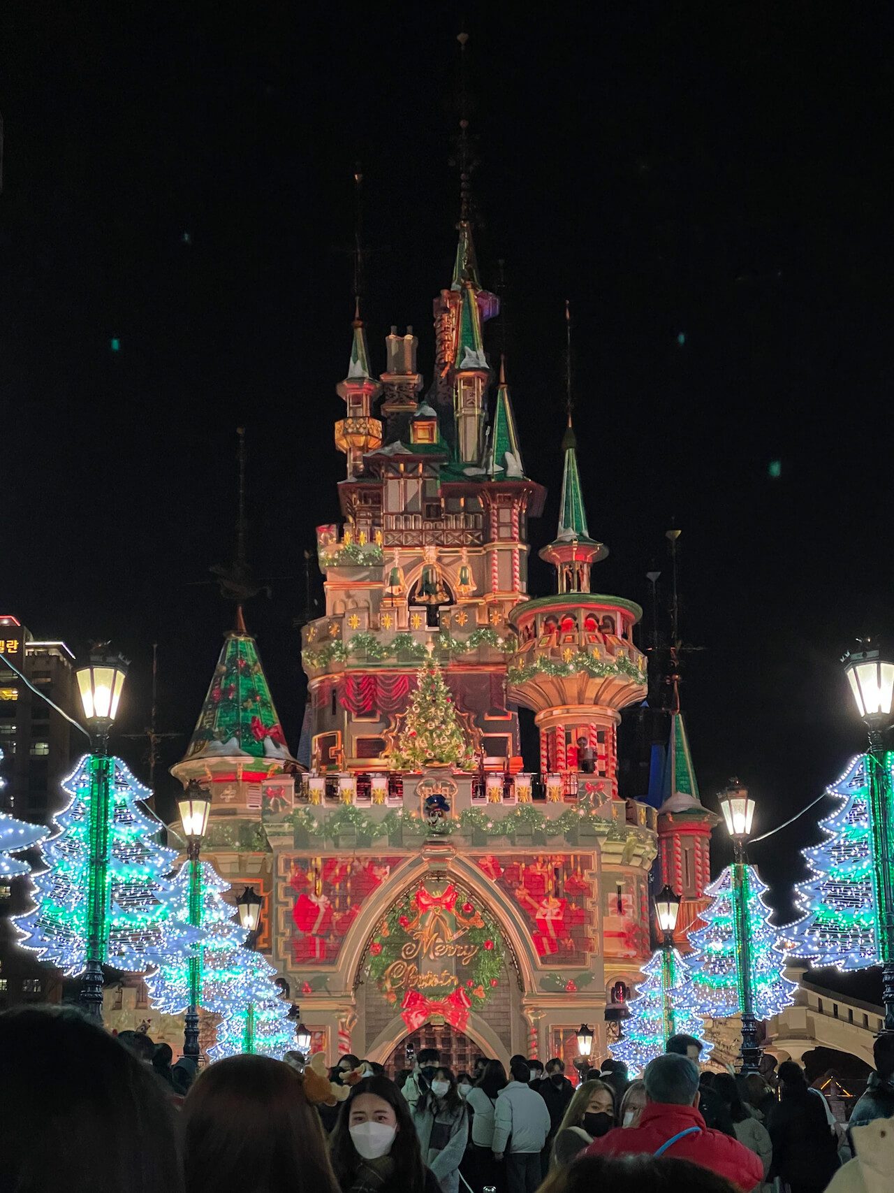 christmas in korea | miracle winter at lotte world