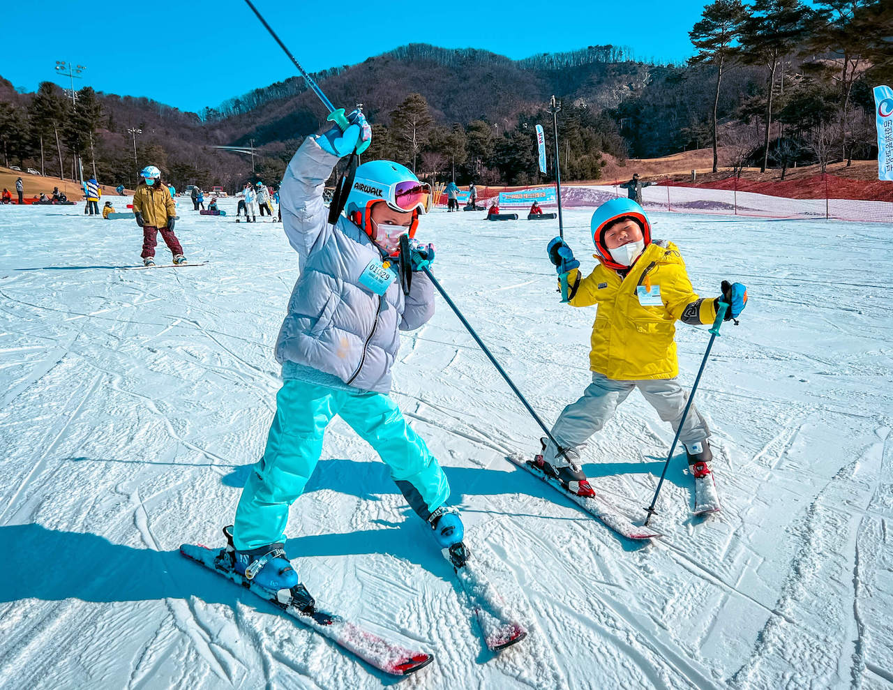 korea in january | oak valley ski resort near seoul