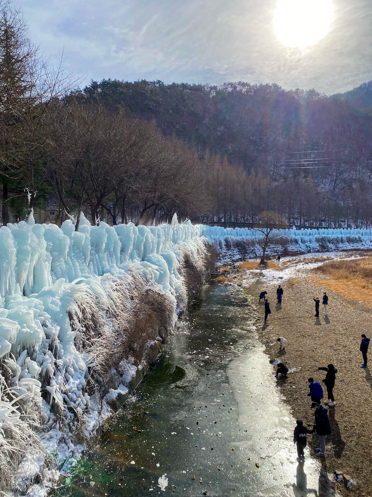 winter in korea | sangso-dong forest park
