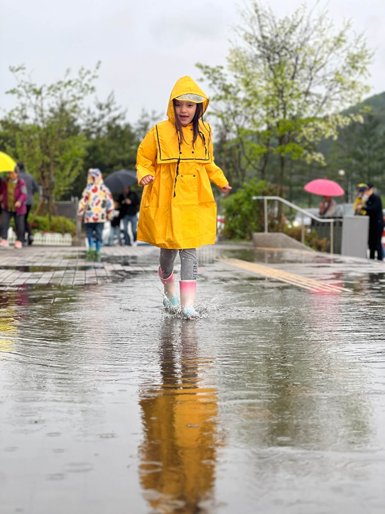 rainy day in seoul