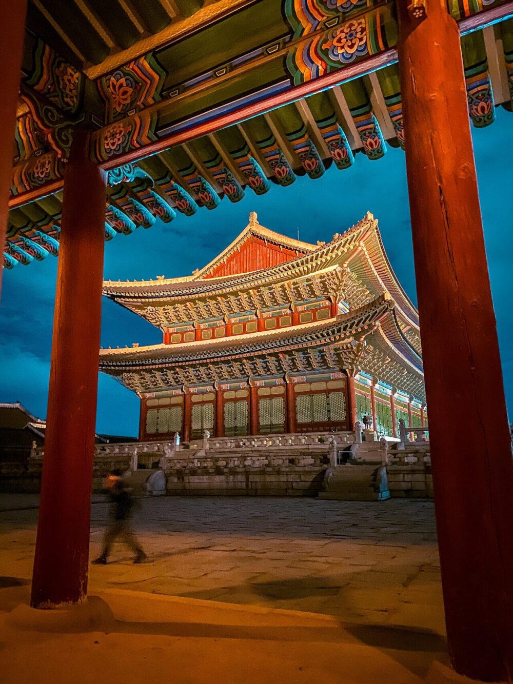 Seoul at night | Gyeongbokgung Palace 