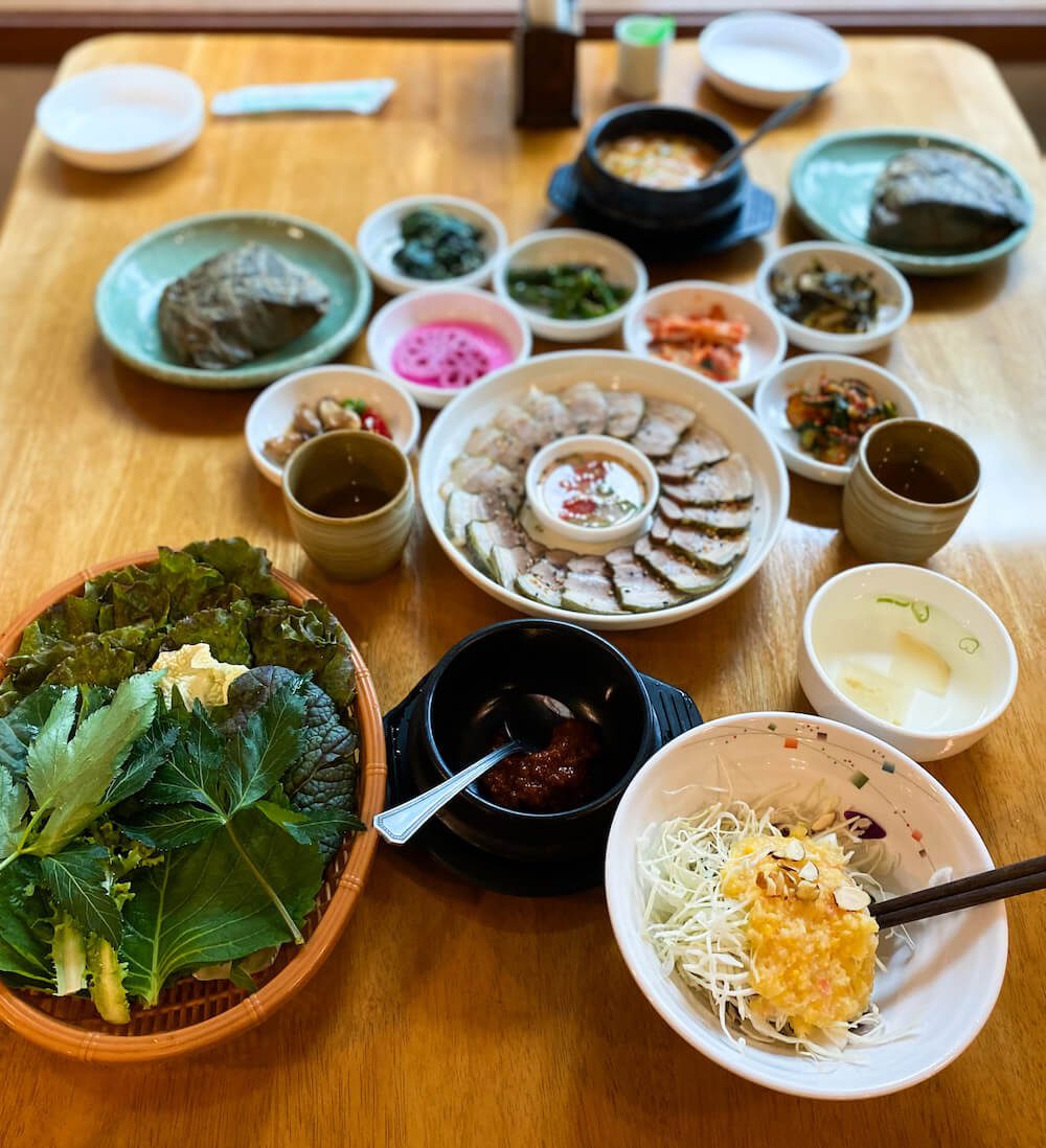 yeonbat restaurant set meal