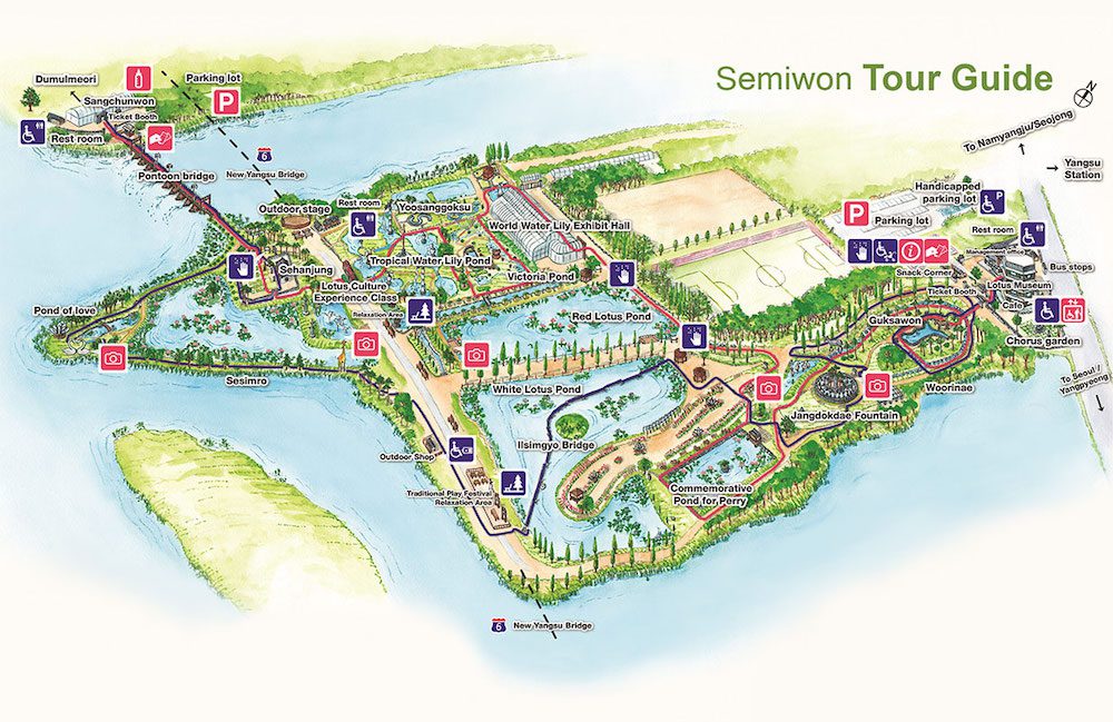 semiwon garden map