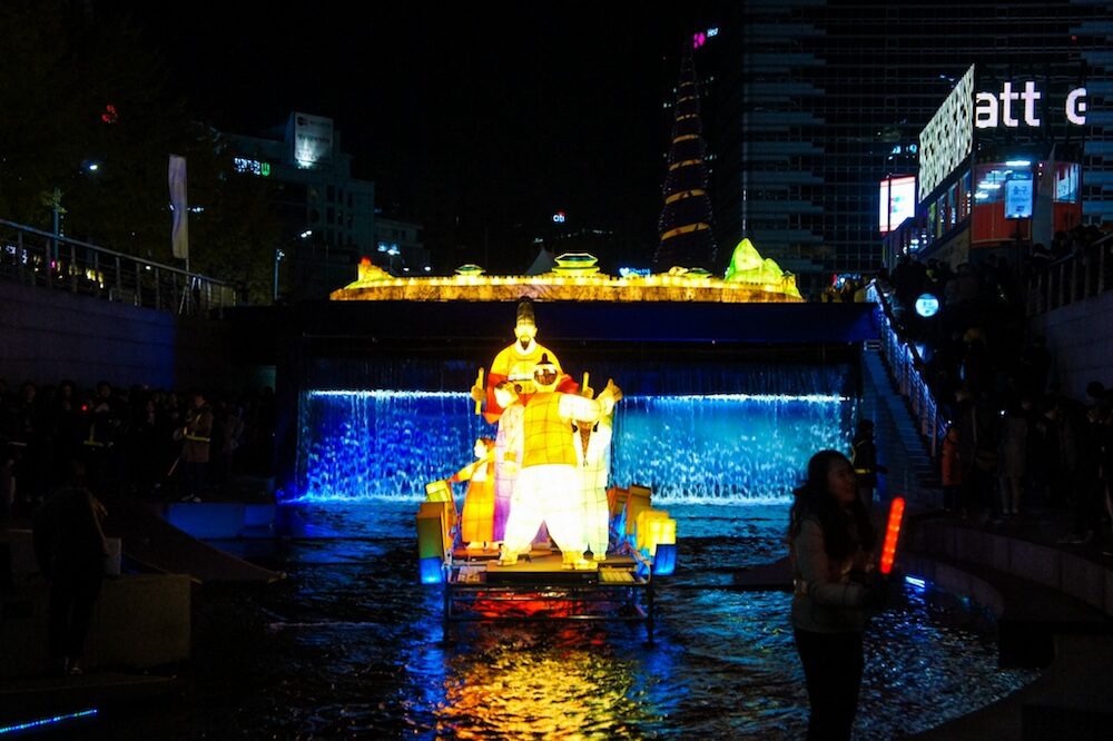 winter in korea | seoul lantern festival