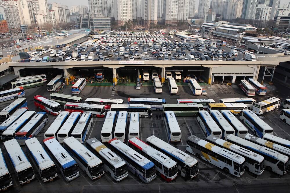 seoul to daejeon via express bus