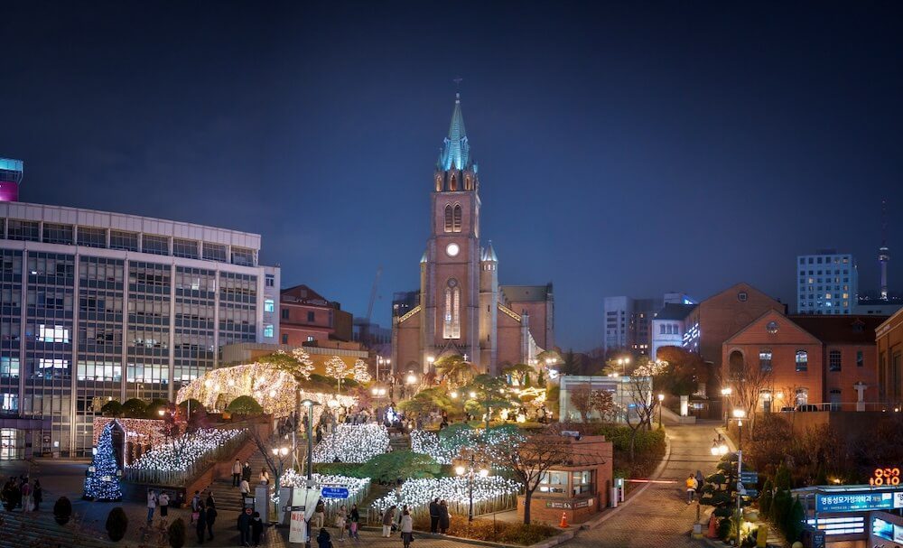 christmas in seoul | myeongdong cathedral