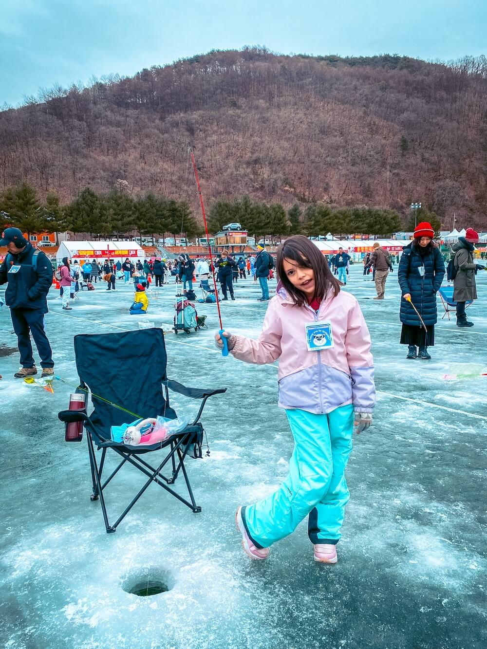 korea in january | hwacheon ice fishing festival