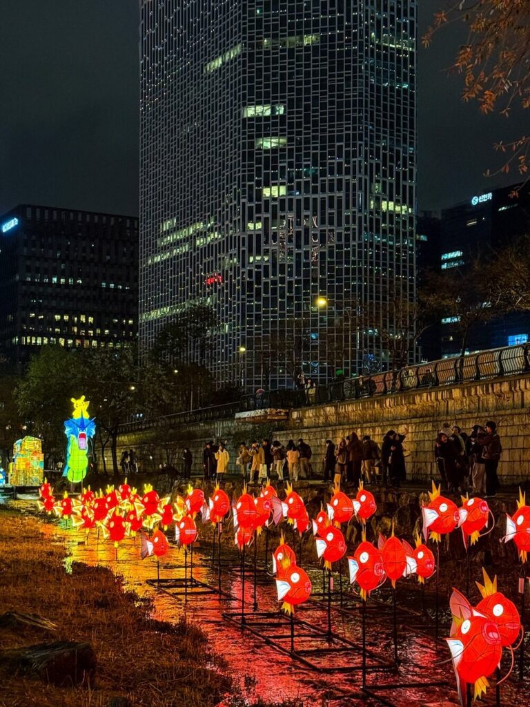 pokemon at the seoul lantern festival 2025