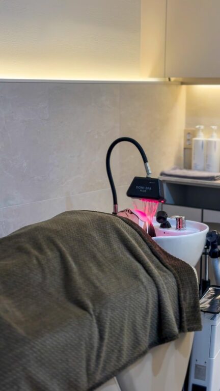 korean head spa | dohi spa bed relaxation