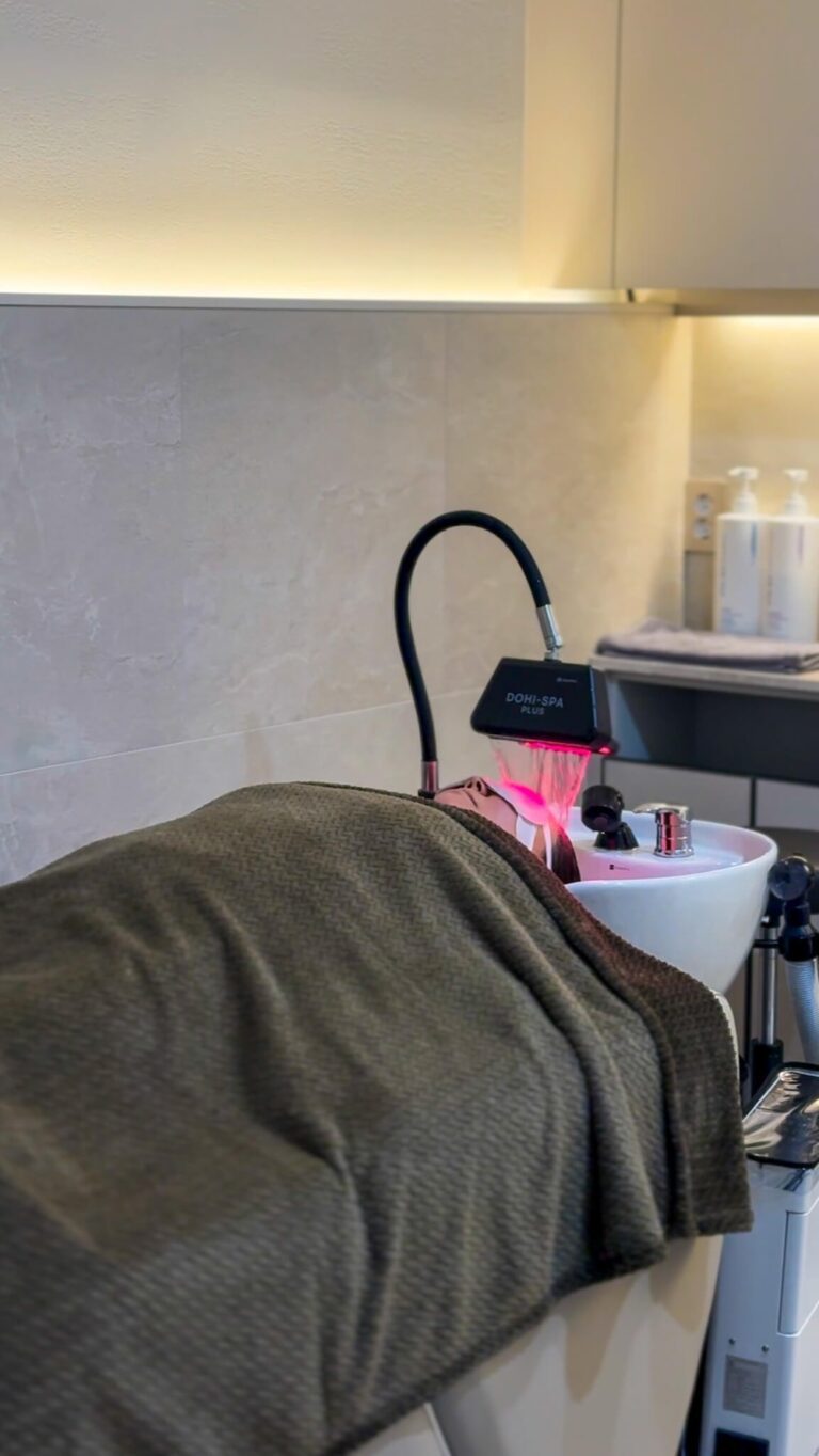 korean head spa | dohi spa bed relaxation