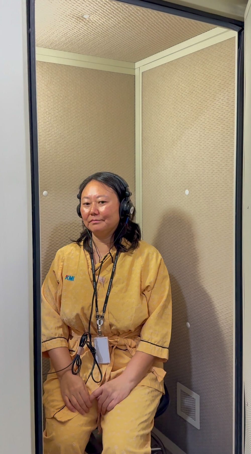 hearing test at kmi in seoul