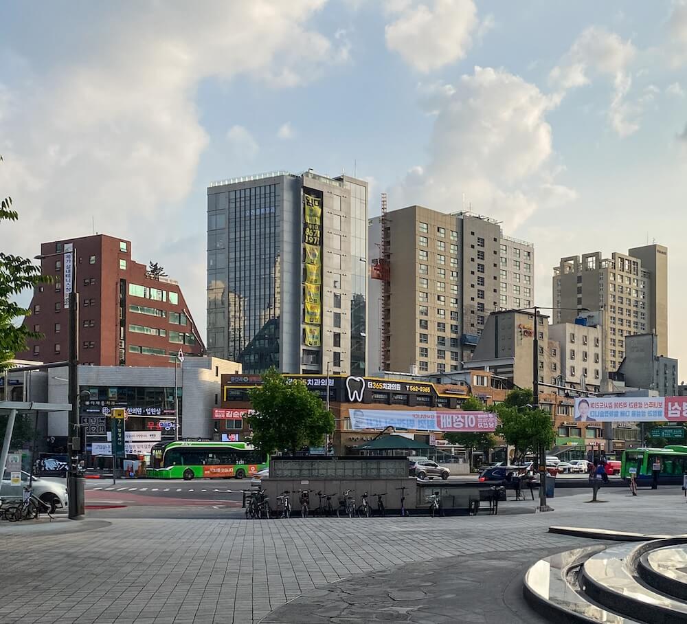 jamsilsaenae station intersection