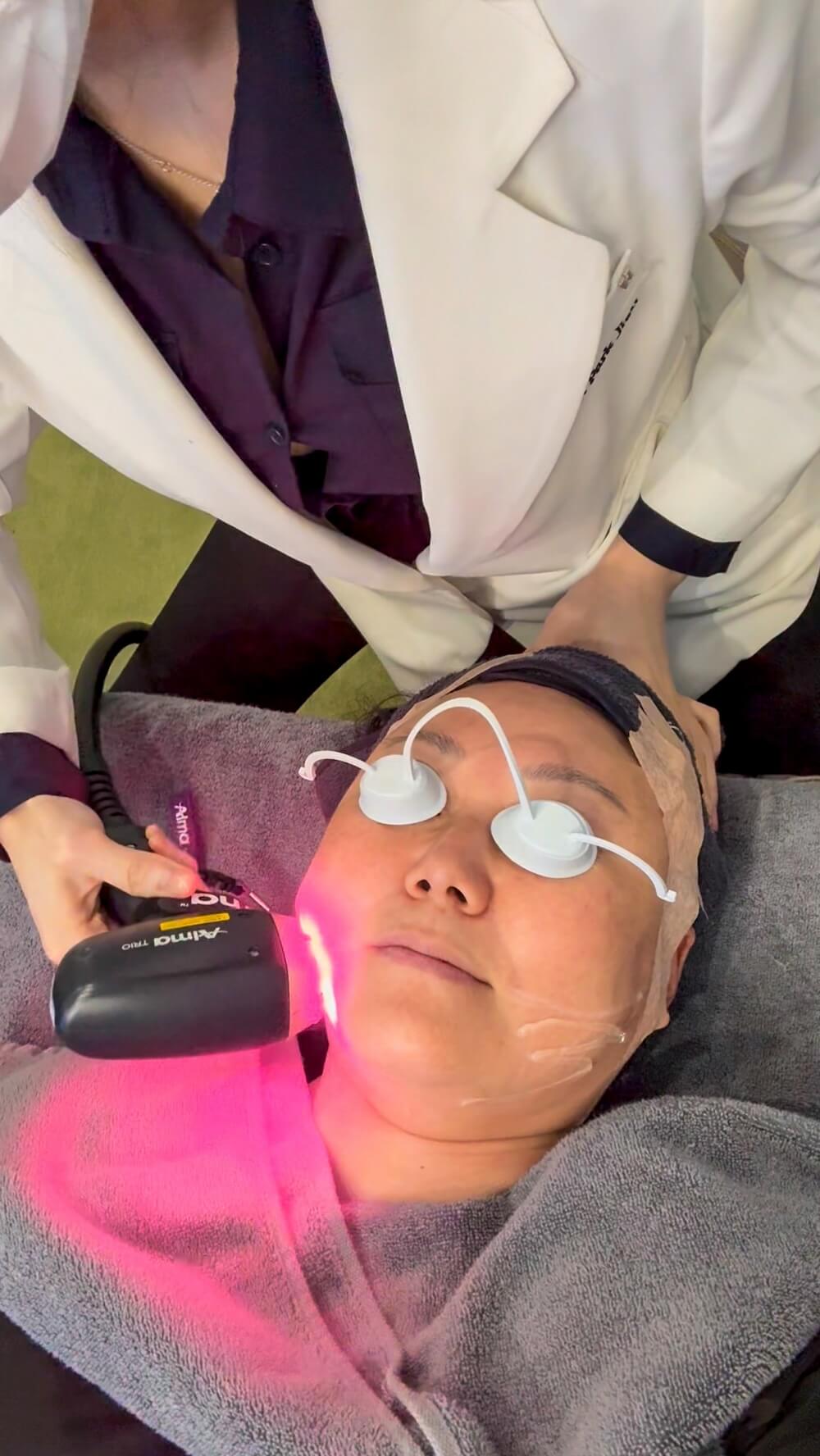 How to Save on Skin Treatments in Korea | Insights From Trying Over 20 Seoul Beauty Clinics Myself 24 titanium lifting at theia clinic in seoul