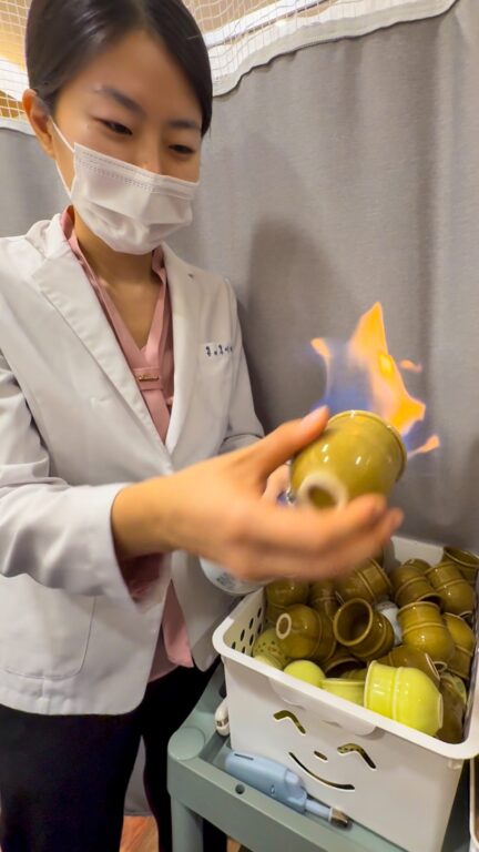 traditional fire cupping in seoul