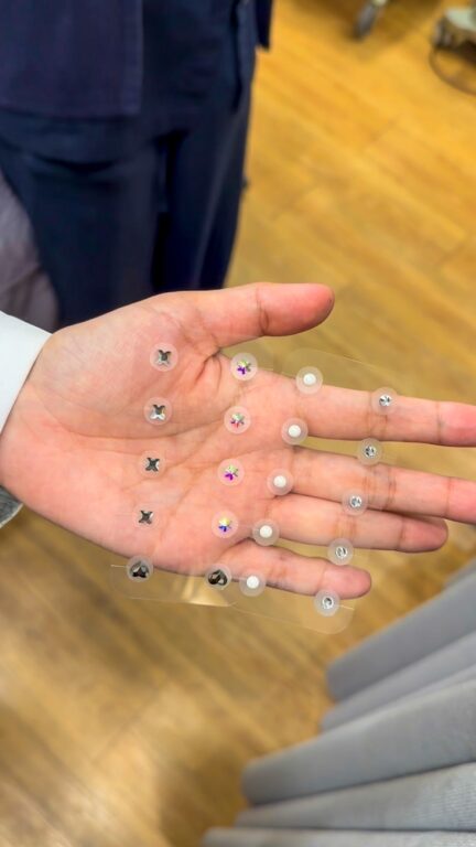 ear seeds at Ri& Clinic in Myeongdong, Seoul